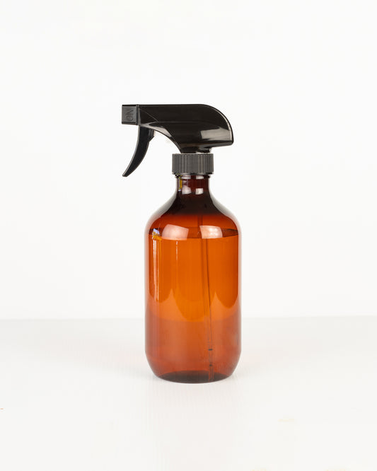 Plastic Bottle - Amber (500ml)
